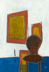 Ben Carrivick - Contemporary Oil, Studio