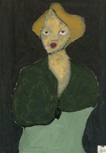 Ben Carrivick - Contemporary Oil, Dark Shawl