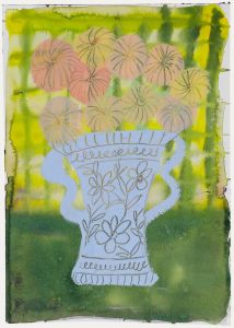 Jemma Jamie - 2025 Watercolour, The Blue Vase