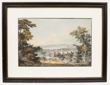 English School Early 19th Century Watercolour - A View of Bath
