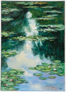 Erwin Steinhauser (1939-2023) - Contemporary Oil, Water Lilies