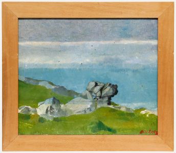 Bill Bolger (1940-2024) - 20th Century Oil, A View from the Cliff