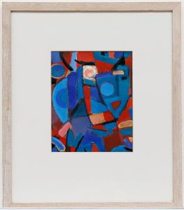 Ray Barry (1931-2022) - Contemporary Acrylic, Masque