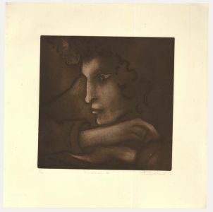 Sheila Oliner (1930-2020) - 1994 Aquatint, Rachael III
