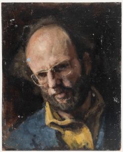 George Weissbort (1928-2013) - 20th Century Oil, In Deep Thought