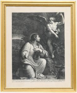 After Annibale Carracci (1560-1609) - 1627 Engraving, The Agony in the Garden