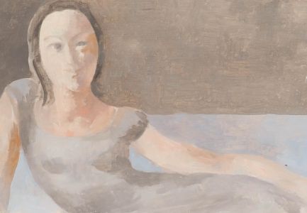 Bernadette Kelly (b.1933) - 20th Century Oil, Lady In A Summer Dress