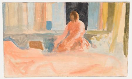 Bernadette Kelly (b.1933) - 20th Century Oil, Seated Nude
