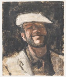 George Weissbort (1928-2013) - Mid 20th Century Oil, Smiling Self Portrait