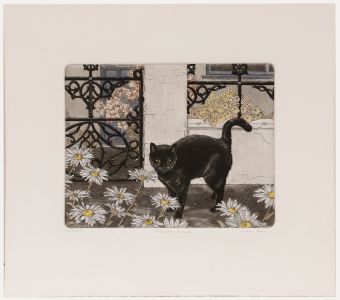 Laura Boyd - 20th Century Etching, Blackberry Bramble