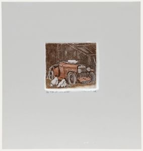 Richard Wade - Contemporary Aquatint, Ripe for Restoration