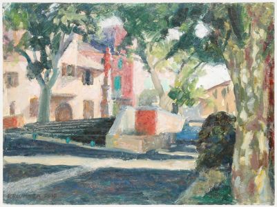 Pauline Plummer (b.1933) - Contemporary Oil, Villars