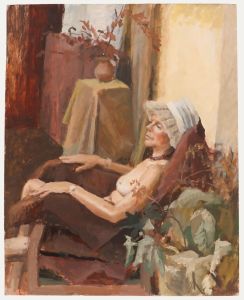 Pauline Plummer (b.1933) - 20th Century Oil, Sunkissed Nude