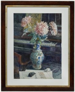 Marjorie Story - Fine 20th Century Watercolour, Invitation to Waltz