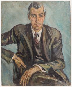 Susi Zimmermann (b.1883) - Mid 20th Century Oil, Dapper Gentleman