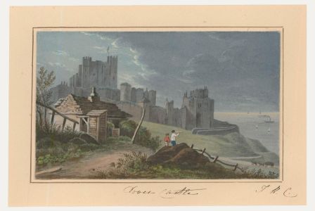 Thomas Remnant Charleton (1756-1849) - Watercolour, Dover Castle