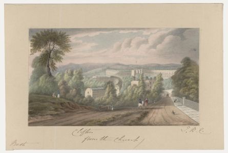 Thomas Remnant Charleton (1756-1849) - Watercolour, Clifton from the Church
