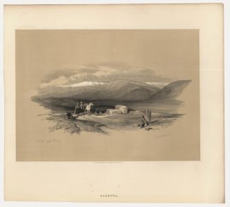 19th Century Lithograph - Sarepta