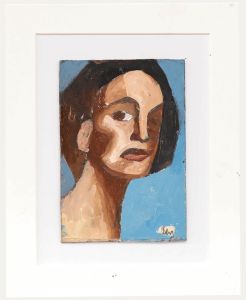 Ben Carrivick - Contemporary Oil, Lady with Bob