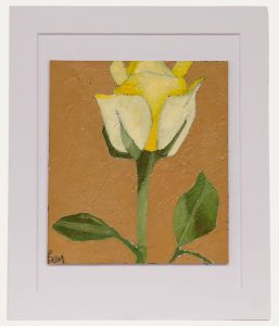 Ben Carrivick - Contemporary Oil, Yellow Rose