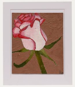 Ben Carrivick - Contemporary Oil, Singular Rose