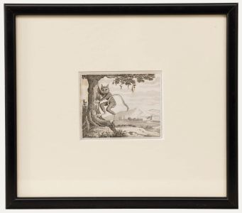 Georges Cuvier (1769-1832) - Early 19th Century Engraving, Tarsier