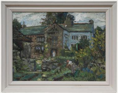 C. A. Parker - British School Mid 20th Century Oil, New Year's Morning
