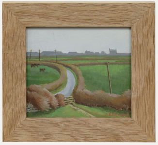 Aingelda Redmond (b.1927) - 20th Century Oil, A Country Road