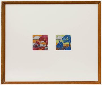 Leslie Charles Boyce (1892-1989) - Framed Watercolour, Dawn to Dusk