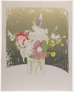 Eleanor Scarfe (1911-1992) - 20th Century Silkscreen, Bouquet of Flowers