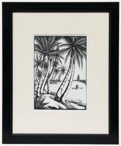 Robert Gibbings (1889-1958) - Framed Mid 20th Century Lithograph, The Voyage