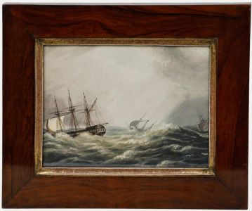 19th Century Watercolour - Break in the Clouds