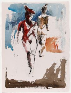 Richard J.S. Young - Contemporary Mixed Media, Single Figure, Two Times