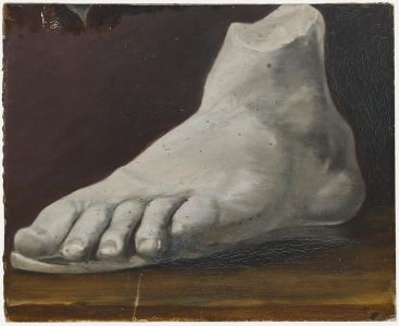 E. Gaubert - Late 19th Century Oil, Study of a Marble Foot