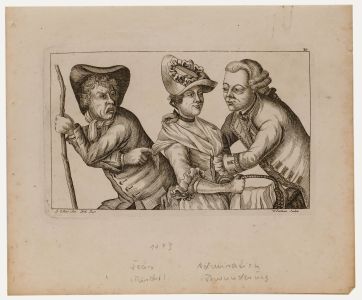 Thomas Sanders after John Collier (1708-1786) -18th Century Engraving, Seduction