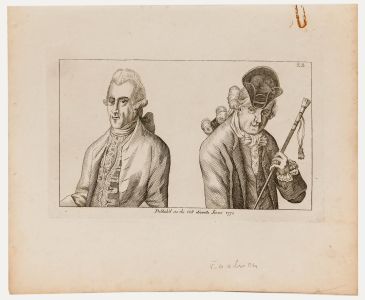 Thomas Sanders after John Collier (1708-1786) - 18th Century Engraving, Fashion