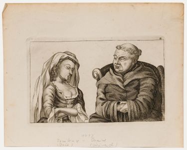 Thomas Sanders after John Collier (1708-1786) -18th Century Engraving, Penitence