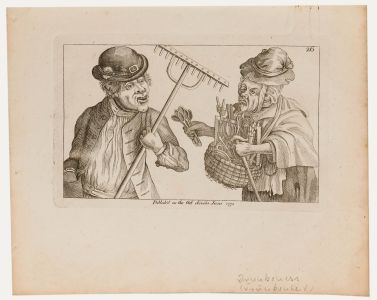 Thomas Sanders after John Collier (1708-1786) - Engraving, Merchant and Farmer