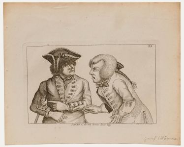 Thomas Sanders after John Collier (1708-1786) - 18th Century Engraving, Coward
