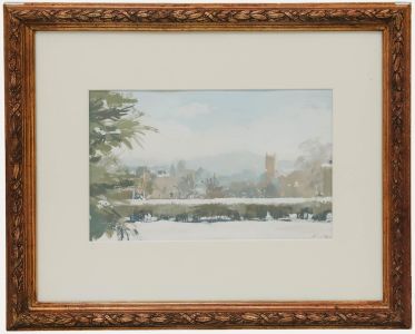 Anthony Gilbert - 1963 Gouache, Shortlands, Bromley