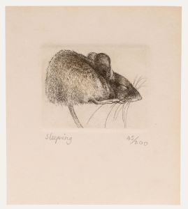 Nicholas Verrall - 20th Century Etching, Sleeping