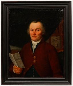 18th Century Oil - Portrait of a Scholar