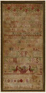 Jemma Johnston - Framed 19th Century Embroidery, Sampler