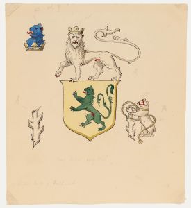 Early 20th Century Pen and Ink Drawing - House of Dudley