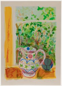 Chloe Cheese - Contemporary Silkscreen, Yellow & Green