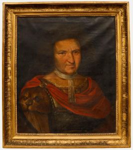 French School 18th Century Oil - Portrait of a Nobleman