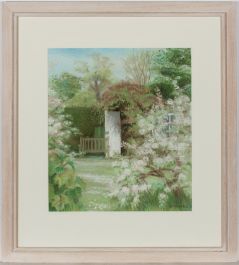 Rimmins - Framed Contemporary Pastel, Spring Garden