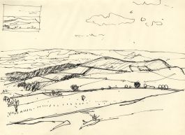 Paul Sharp - Mid 20th Century Pen and Ink Drawing