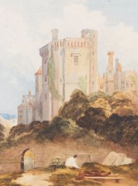 Late 19th Century Watercolour - The Grave Digger