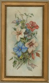 Framed Mid 20th Century Watercolour - Floral Study